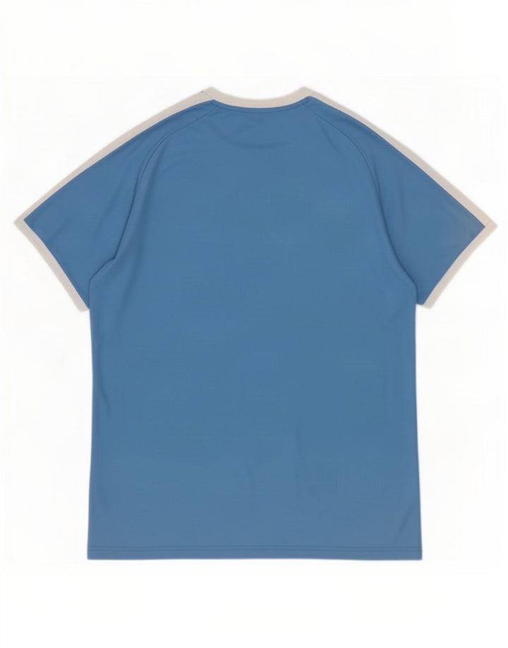Tricou pentru bărbați Puma Top mare, albastru, poliester color bloc