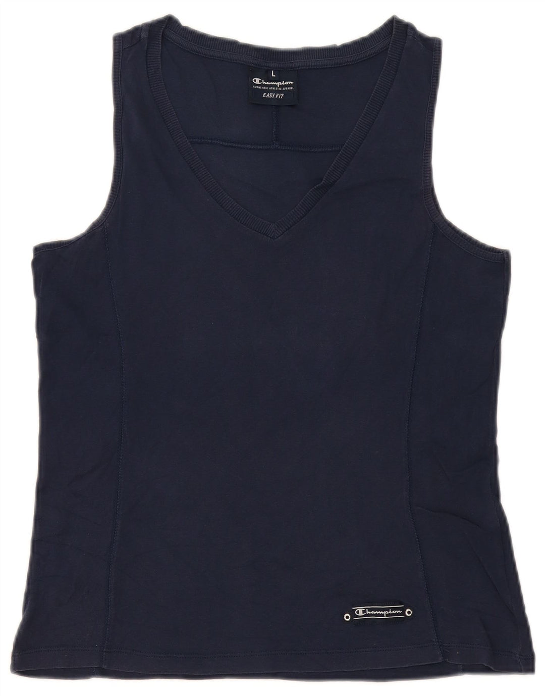 Vest Vest Top Femei Champion UK 14 Large Bleumarin