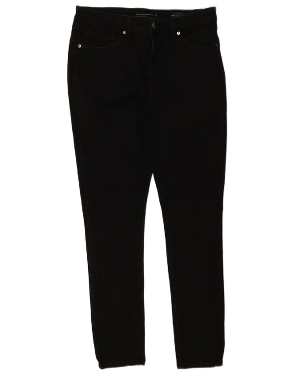 Blugi skinny cu talie înaltă pentru femei Levi's W32 L30 bumbac negru