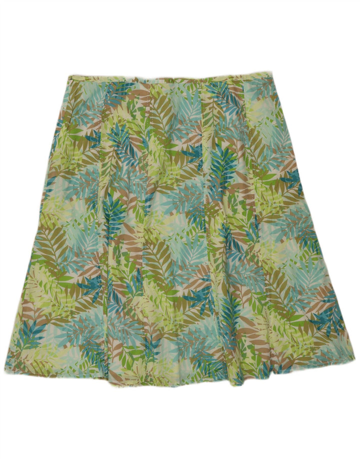 EDDIE BAUER Fustă A-Line pentru femei US 12 Large W32 Multicolor Floral