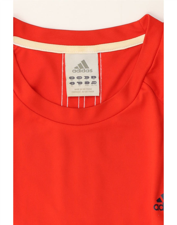 Tricou pentru bărbați Adidas Top XL Roșu Colorblock