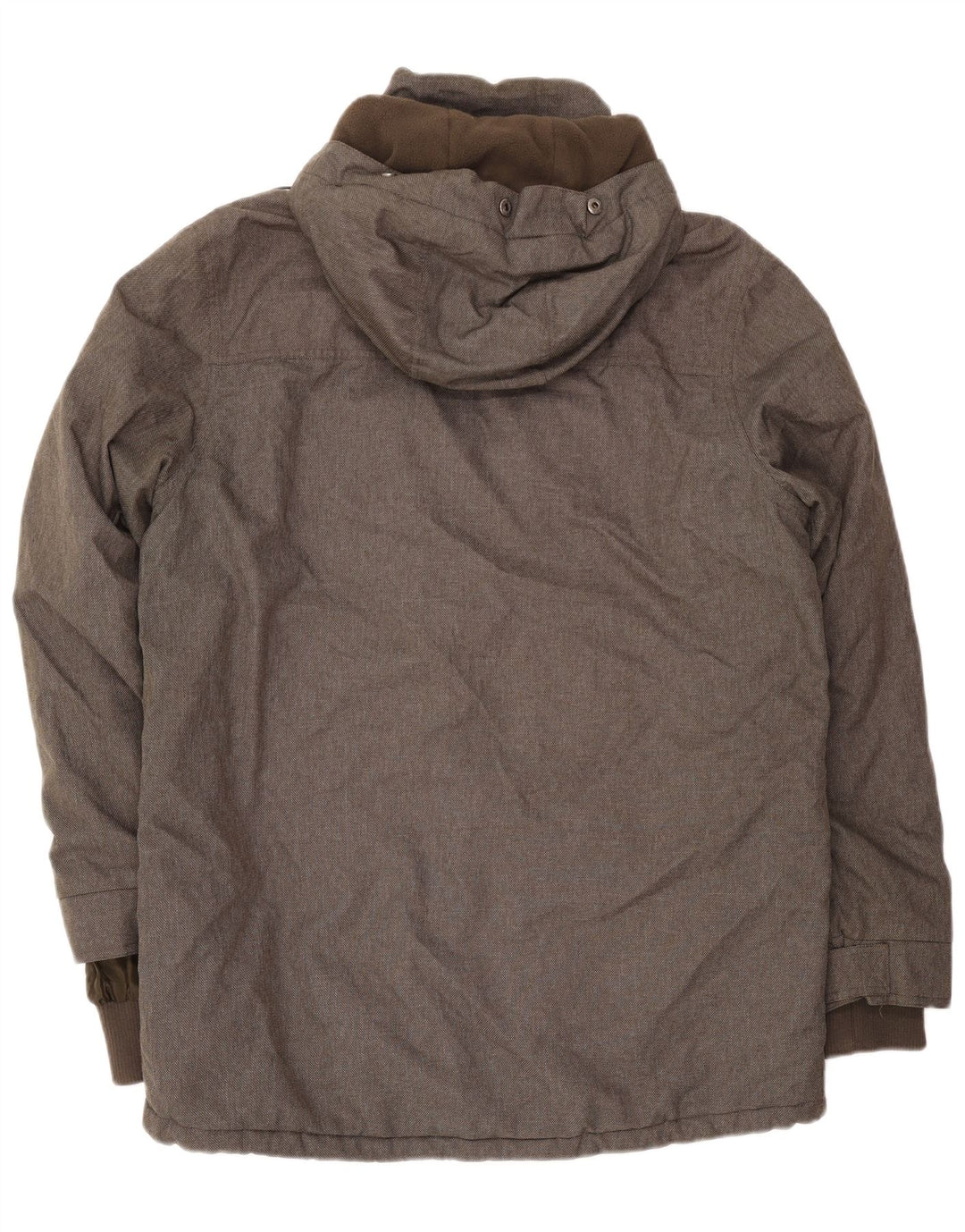 Jachetă parka cu glugă pentru bărbați Mountain Warehouse UK 40 Poliester kaki mare