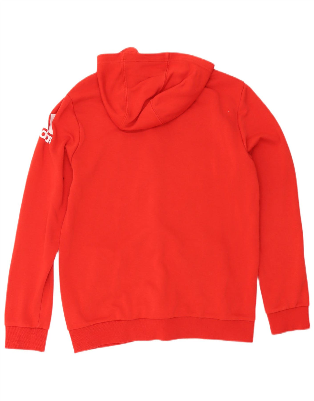 Pulover pentru bărbați Adidas Graphic Zip Hoodie, bumbac roșu mediu