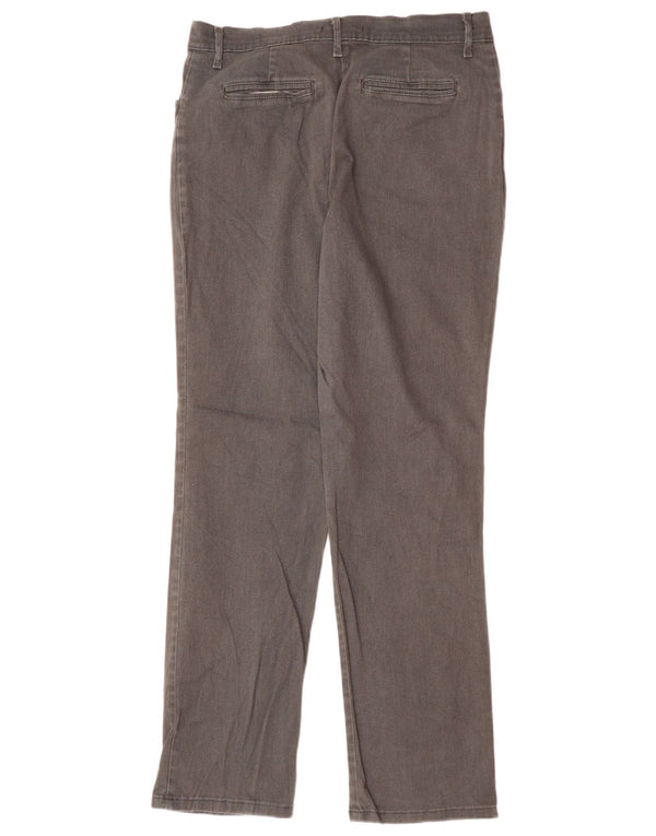 Pantaloni casual LEE pentru femei, cu croiala relaxată, US 8 Medium W32 L30, bumbac gri