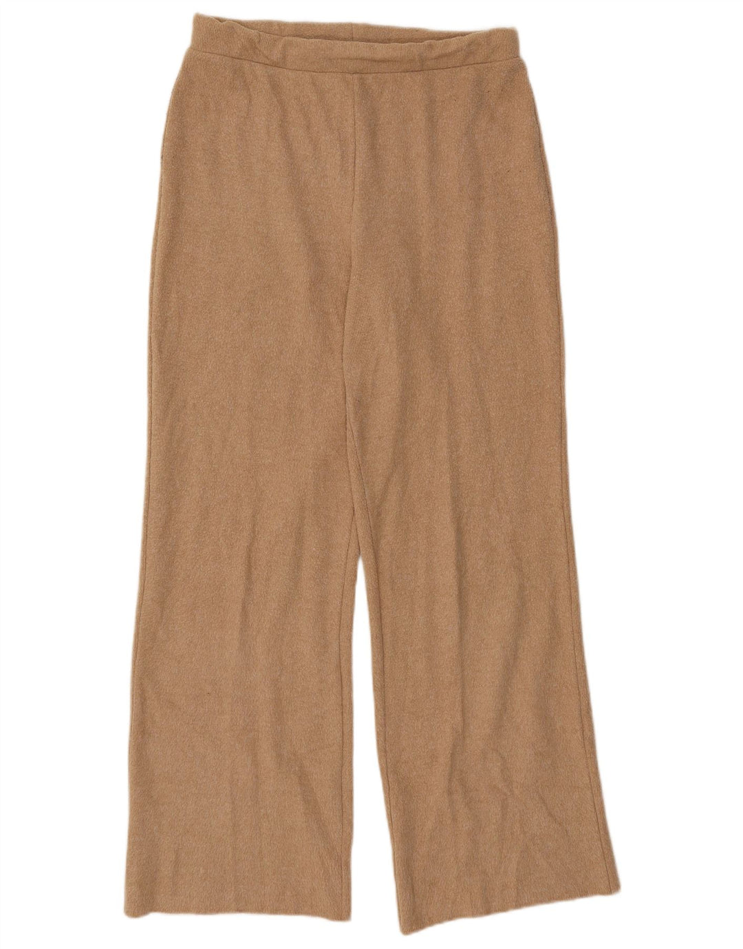 Pantaloni de trening Zara pentru femei UK 12 Medium Bej Poliester