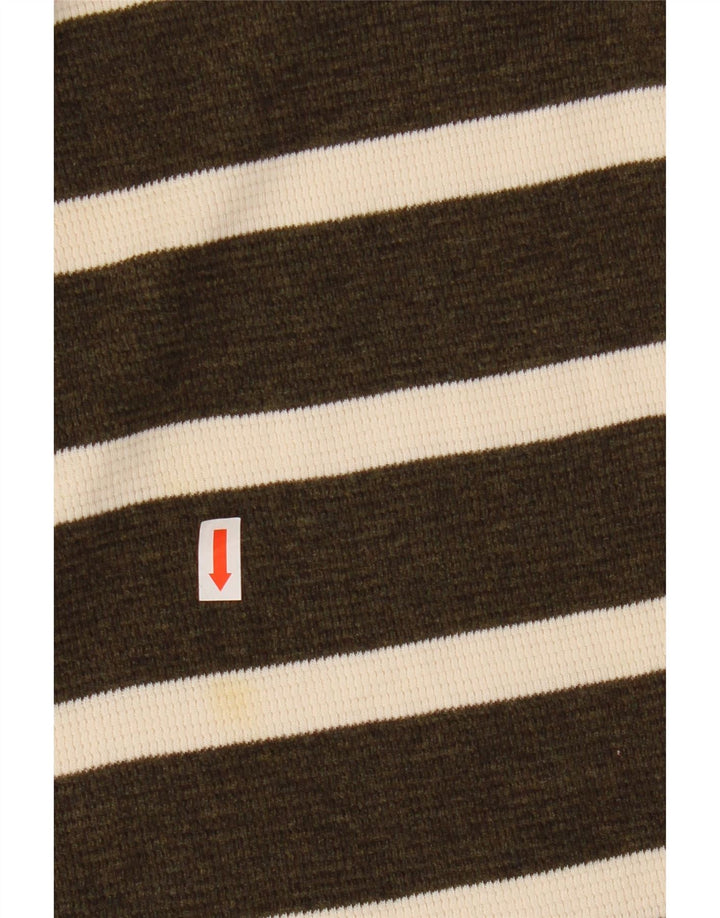 POLO RALPH LAUREN Pulover cu gât barcă pentru băieți 7-8 ani mic kaki