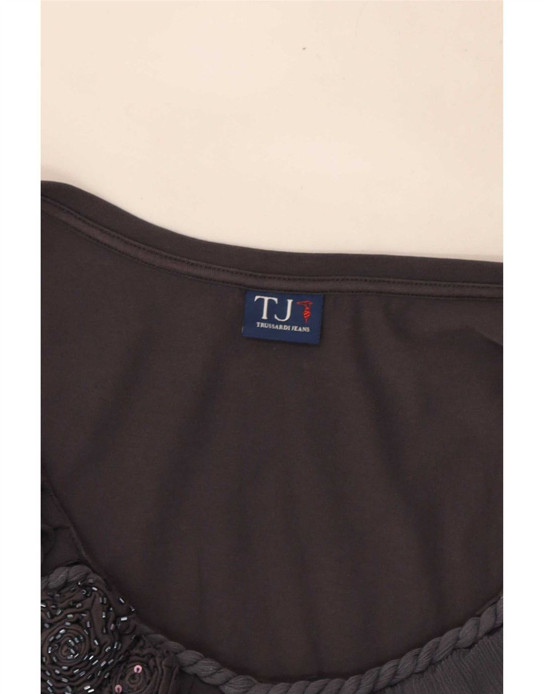 Bluză fără mâneci pentru femei Trussardi UK 10 Small Gri