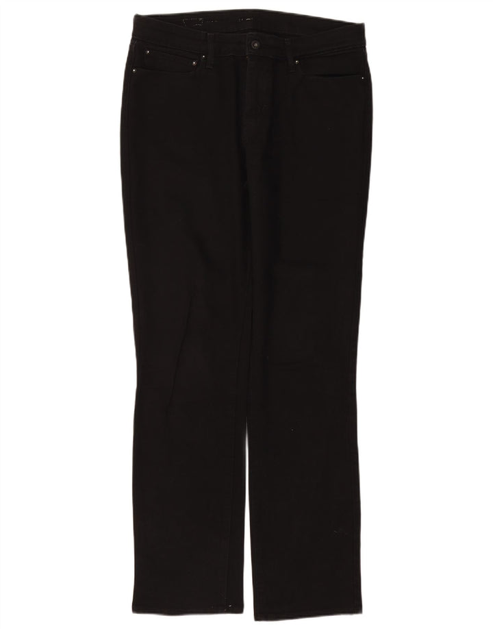 Pantaloni casual drepti pentru femei Levi's W34 L31 negri