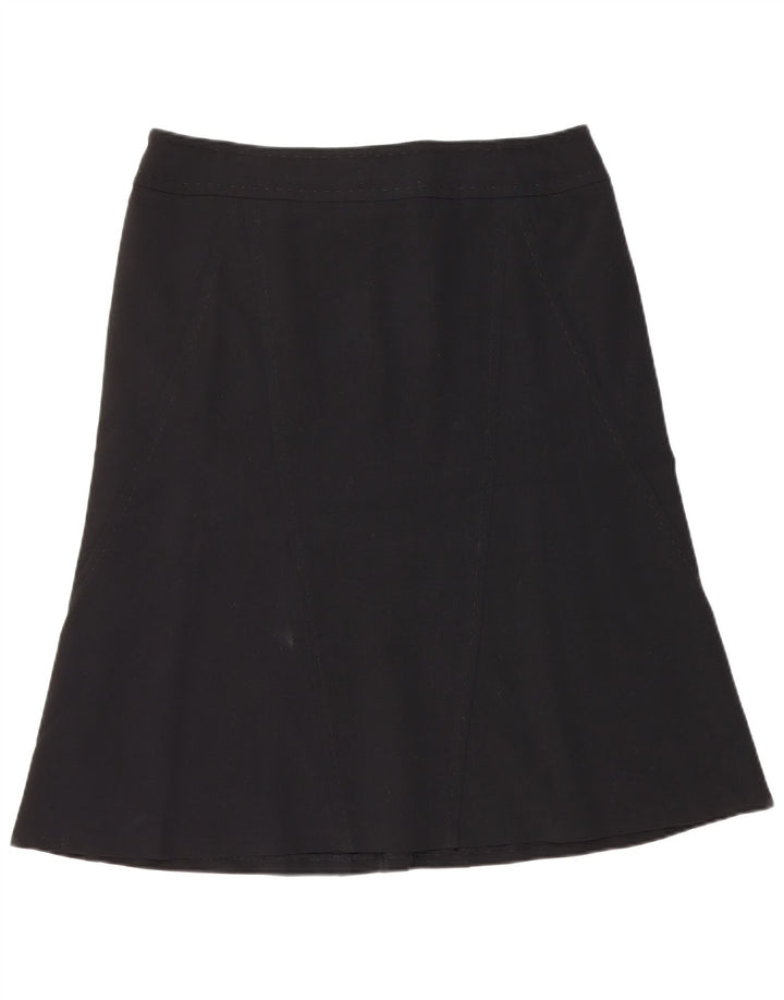 Fusta în formă de A pentru femei COAST UK 16 Large W34 Poliester negru