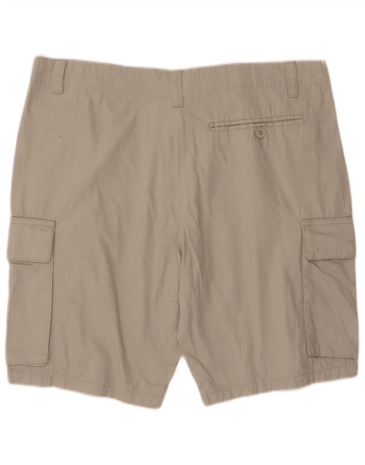 Pantaloni scurti cargo pentru bărbați French Connection, mari W36, bumbac, bej