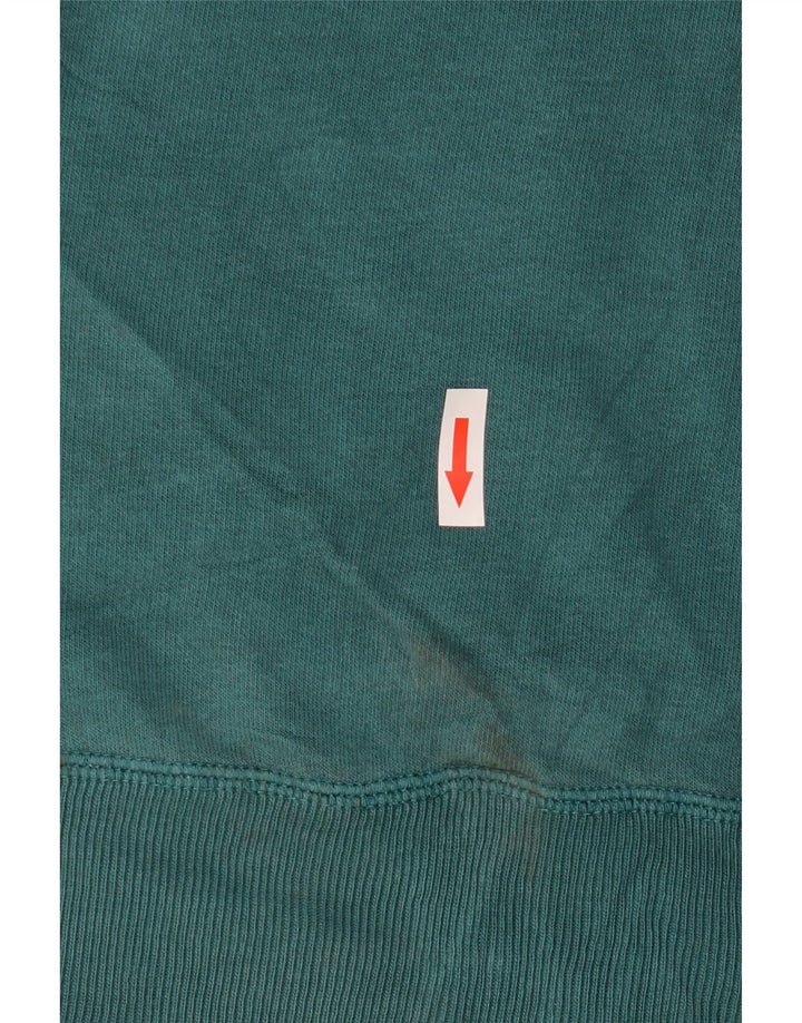 Pulover Nike pentru damă cu grafică, UK 14, bumbac verde mediu