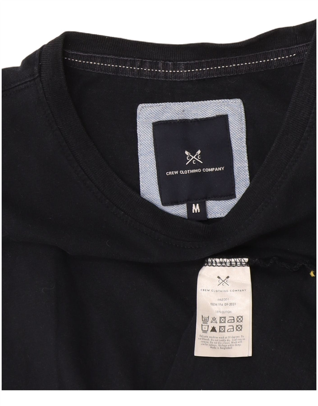 Crew Clothing Tricou Bărbați Top Mediu Bleumarin Bumbac