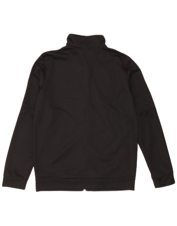 Jachetă de trening Adidas pentru femei UK 16/18 Poliester negru mare
