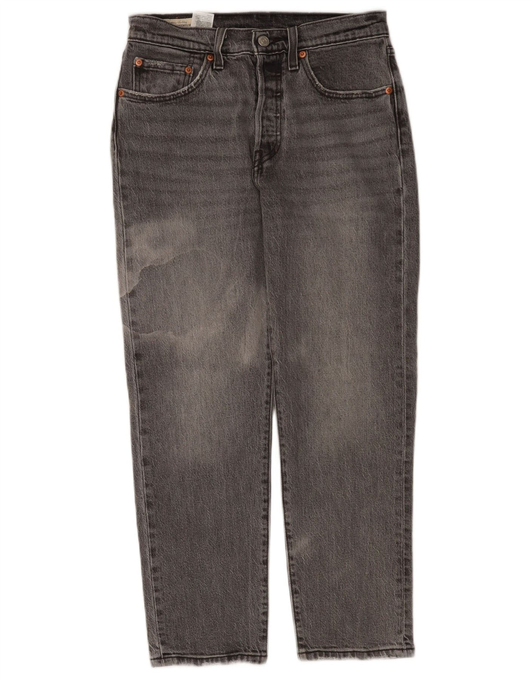 Blugi drepti 501 pentru femei Levi's W27 L26 bumbac gri