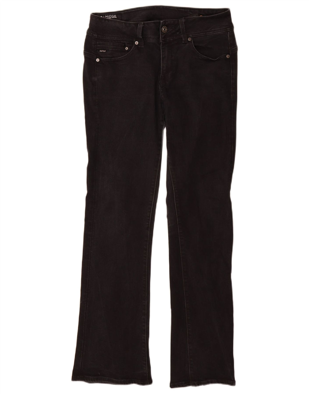 Blugi G-Star pentru femei Midge Bootcut W31 L32 bumbac negru