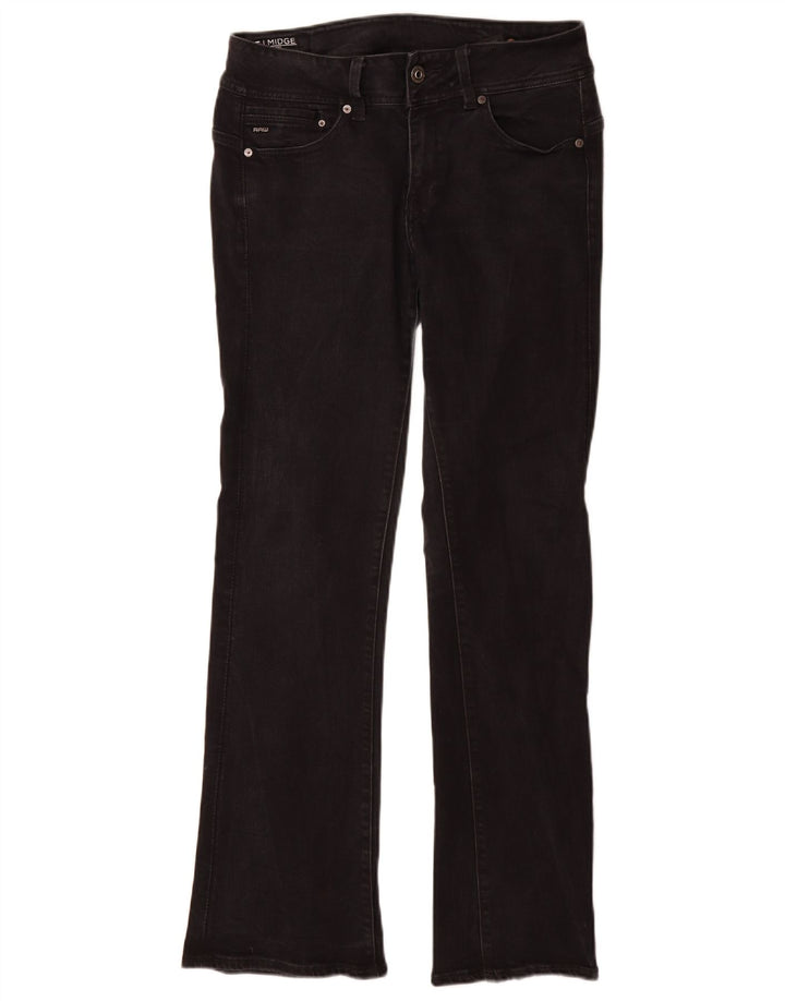 Blugi G-Star pentru femei Midge Bootcut W31 L32 bumbac negru