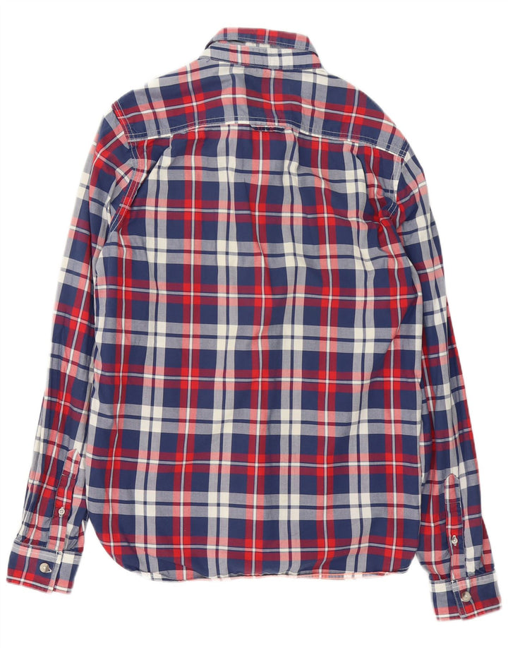 Cămașă pentru bărbați Superdry, bumbac cu carouri multicolore