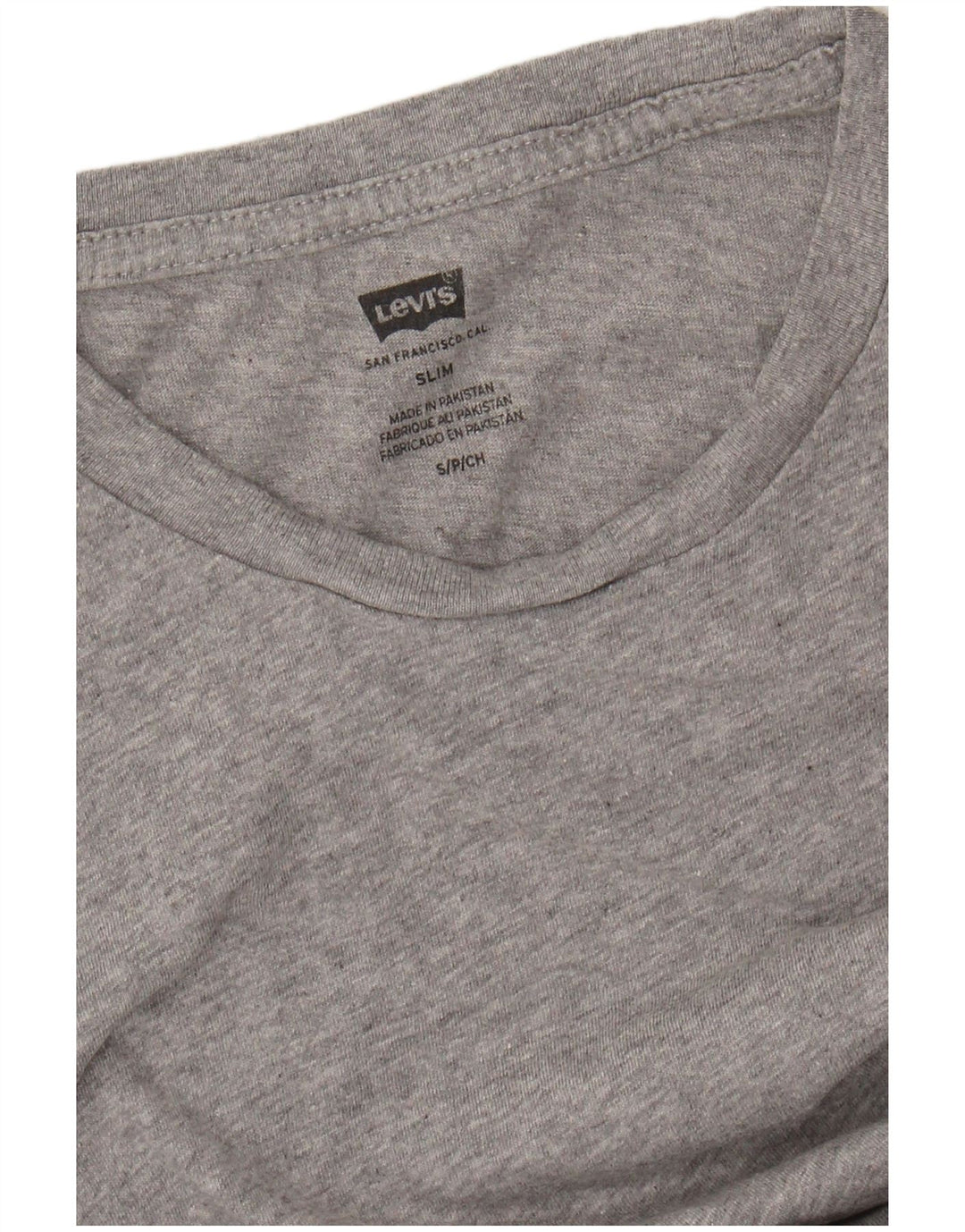 Tricou Slim Fit LEVI'S pentru bărbați Top mic, gri cu pete