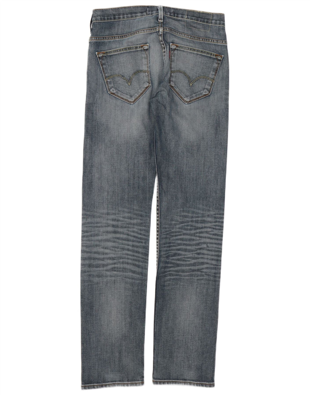 Blugi drepti pentru bărbați Levi's 504 W30 L34 Bumbac albastru