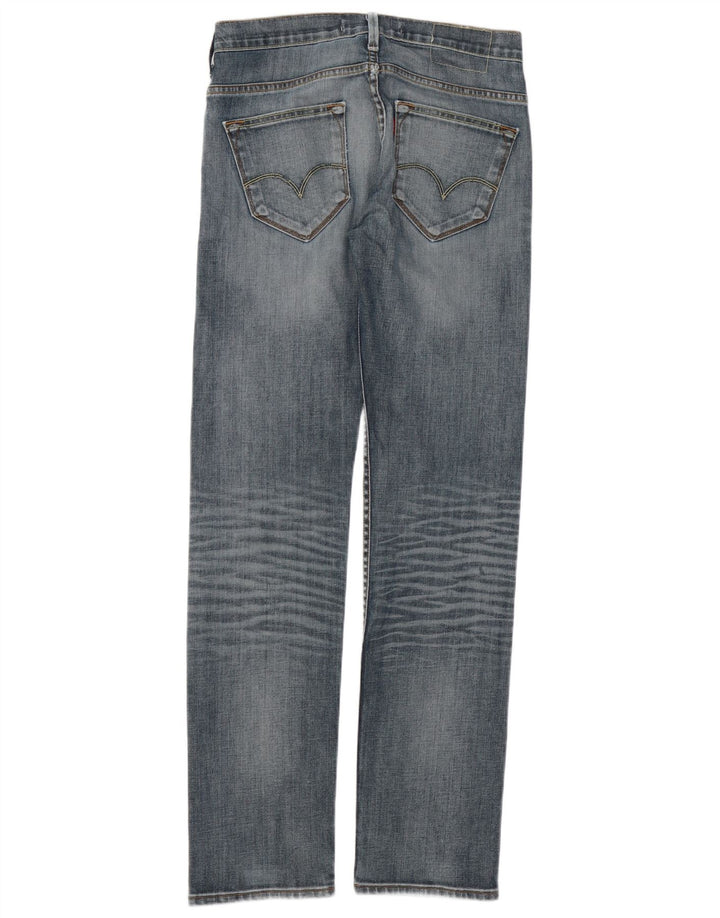 Blugi drepti pentru bărbați Levi's 504 W30 L34 Bumbac albastru