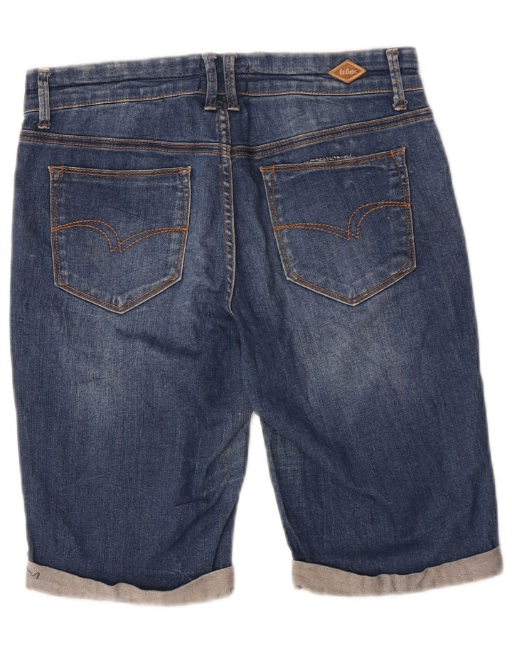 Pantaloni scurți din blugi pentru femei Lee Cooper US 10 Large W30 Blue Bumbac
