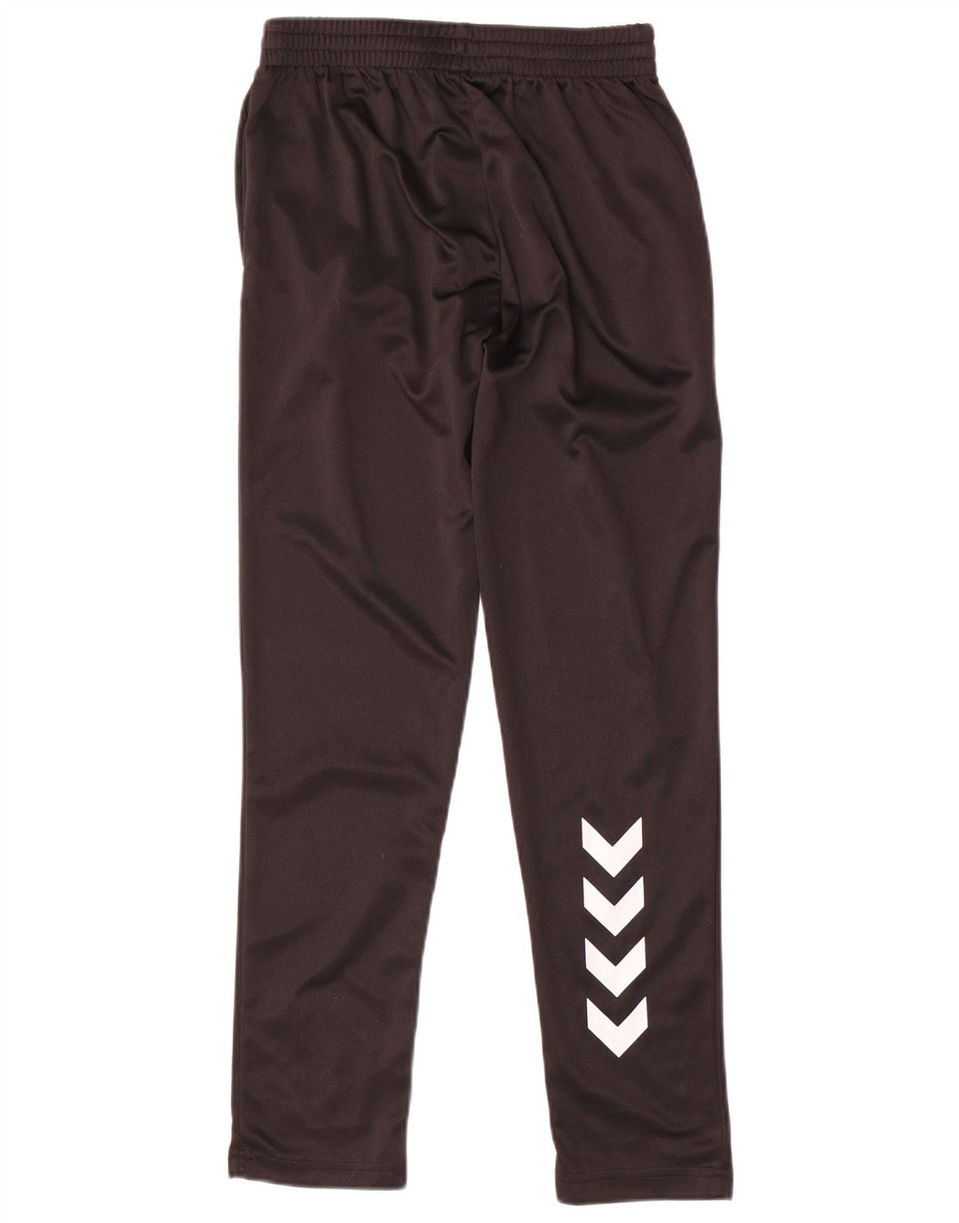 Pantaloni de trening grafic pentru baieti HUMMEL 14-15 ani poliester negru