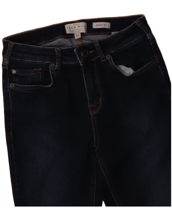 Blugi skinny pentru femei Jack & Jones W26 L28 poliester bleumarin