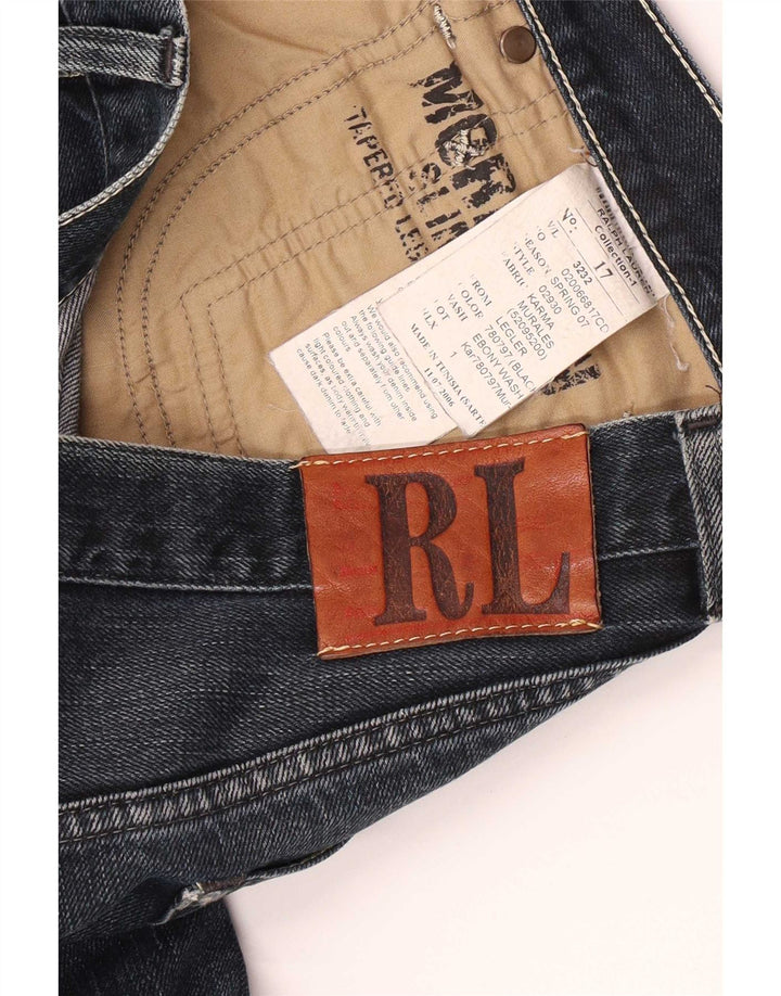 Blugi drepți pentru bărbați Ralph Lauren W32 L32 albastru