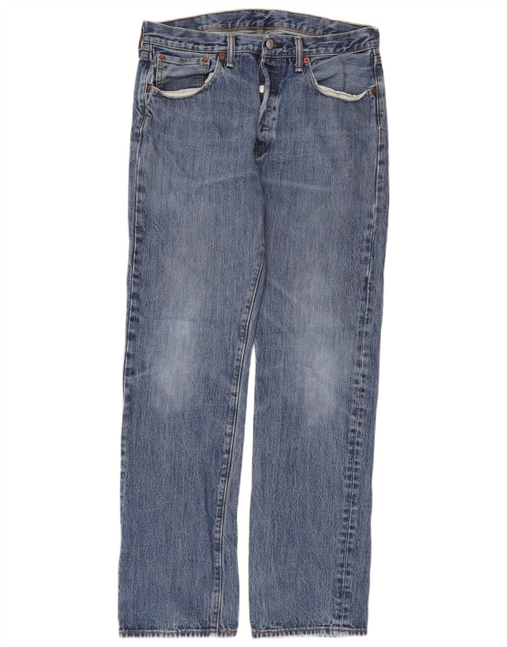 Blugi drepti pentru bărbați Levi's W32 L30 albastru