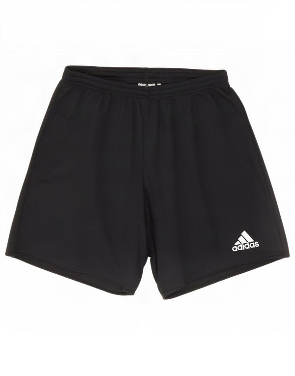Pantaloni scurți sport adidas Climalite pentru bărbați, poliester negru mic