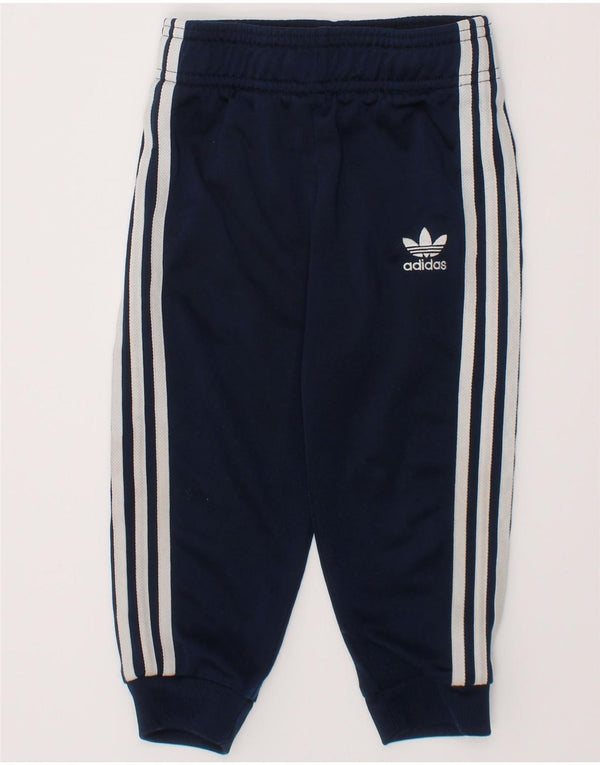 Pantaloni de trening ADIDAS pentru bebelusi baieti 18-24 luni Bleumarin