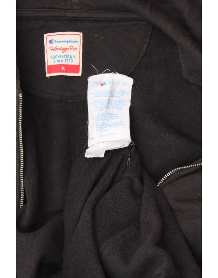 Pulover pentru damă CHAMPION Heritage Fit, cu fermoar, bumbac, negru, UK 14