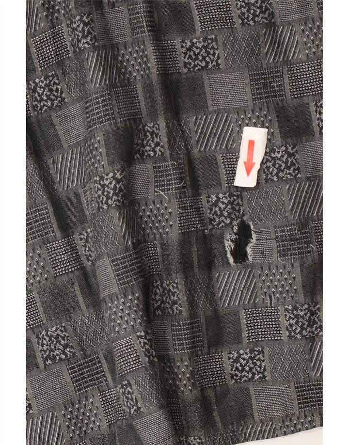 Cămașă pentru bărbați Canda Mărimea 39/40 15 1/2 Medium Gri Geometric
