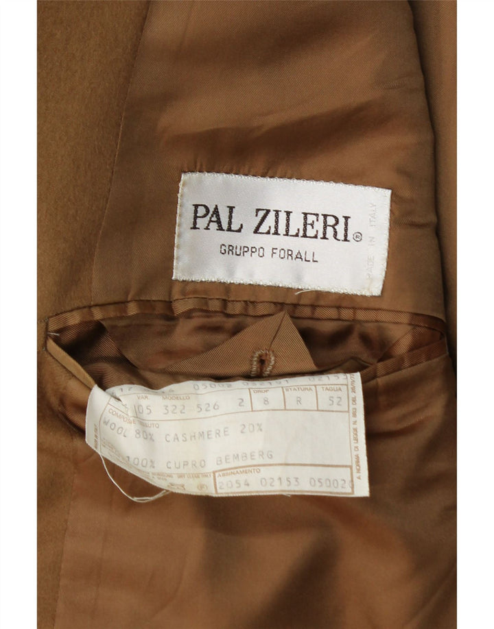 Jachetă pentru bărbați Pal Zileri cu 2 nasturi IT 52 XL Lână bej