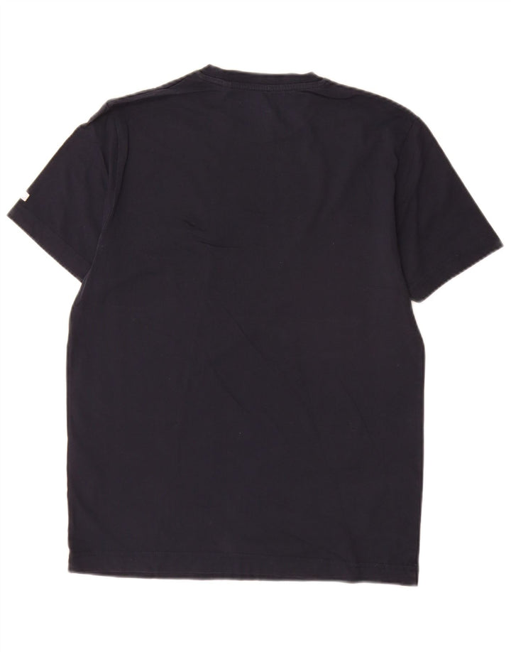 Tricou grafic pentru bărbați Penguin Top mic din bumbac bleumarin