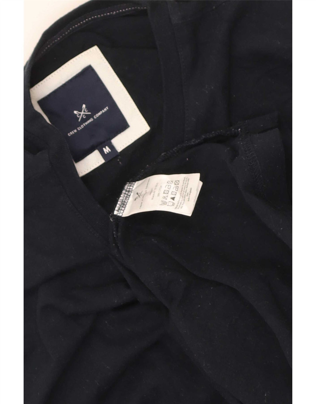 Crew Clothing Tricou Bărbați Top Mediu Bleumarin Bumbac