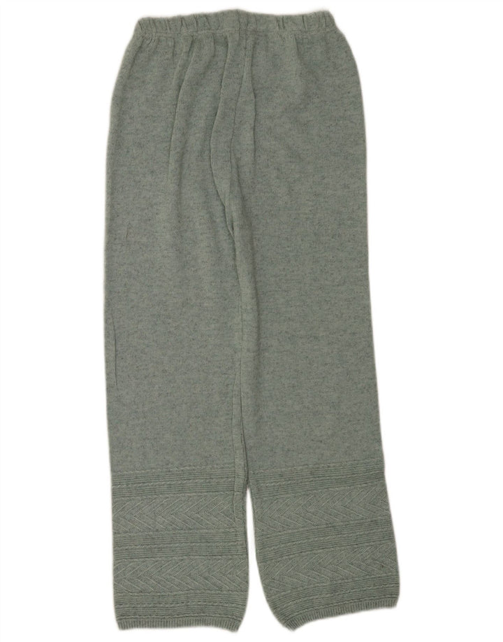 Pantaloni de trening vintage pentru femei UK 8 Small Green