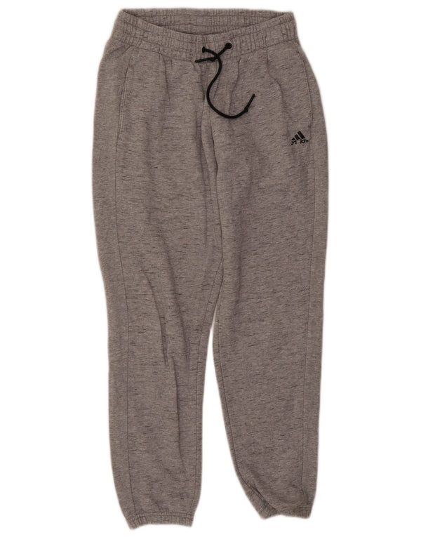 Pantaloni de trening Adidas pentru femei Joggeri UK 8/10 Bumbac gri mic