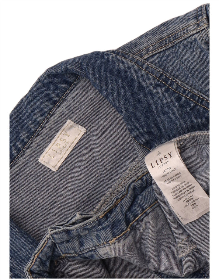 Jachetă Lipsy Fete Denim 13-14 Ani Bumbac Albastru