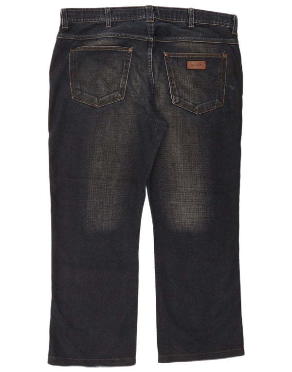 Blugi drepte Wrangler Roxboro pentru bărbați W38 L28 bumbac bleumarin