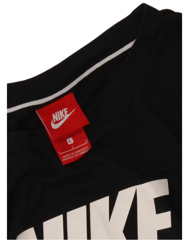Top cu vestă grafică pentru femei NIKE UK 16 Large Black