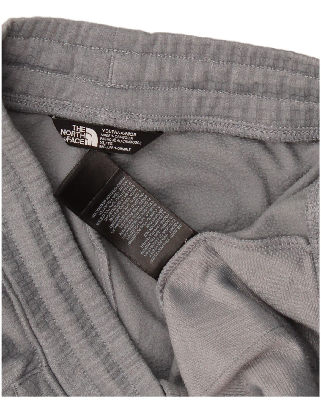 The NORTH FACE Pantaloni scurți sport grafic pentru băieți 14-15 ani XL poliester gri