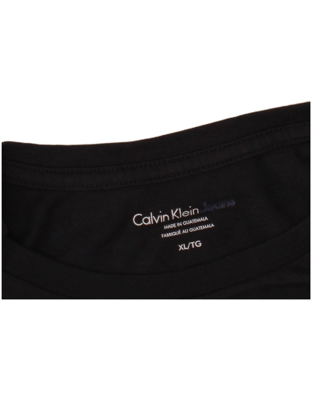 Tricou grafic pentru bărbați Calvin Klein Jeans Top XL Bleumarin