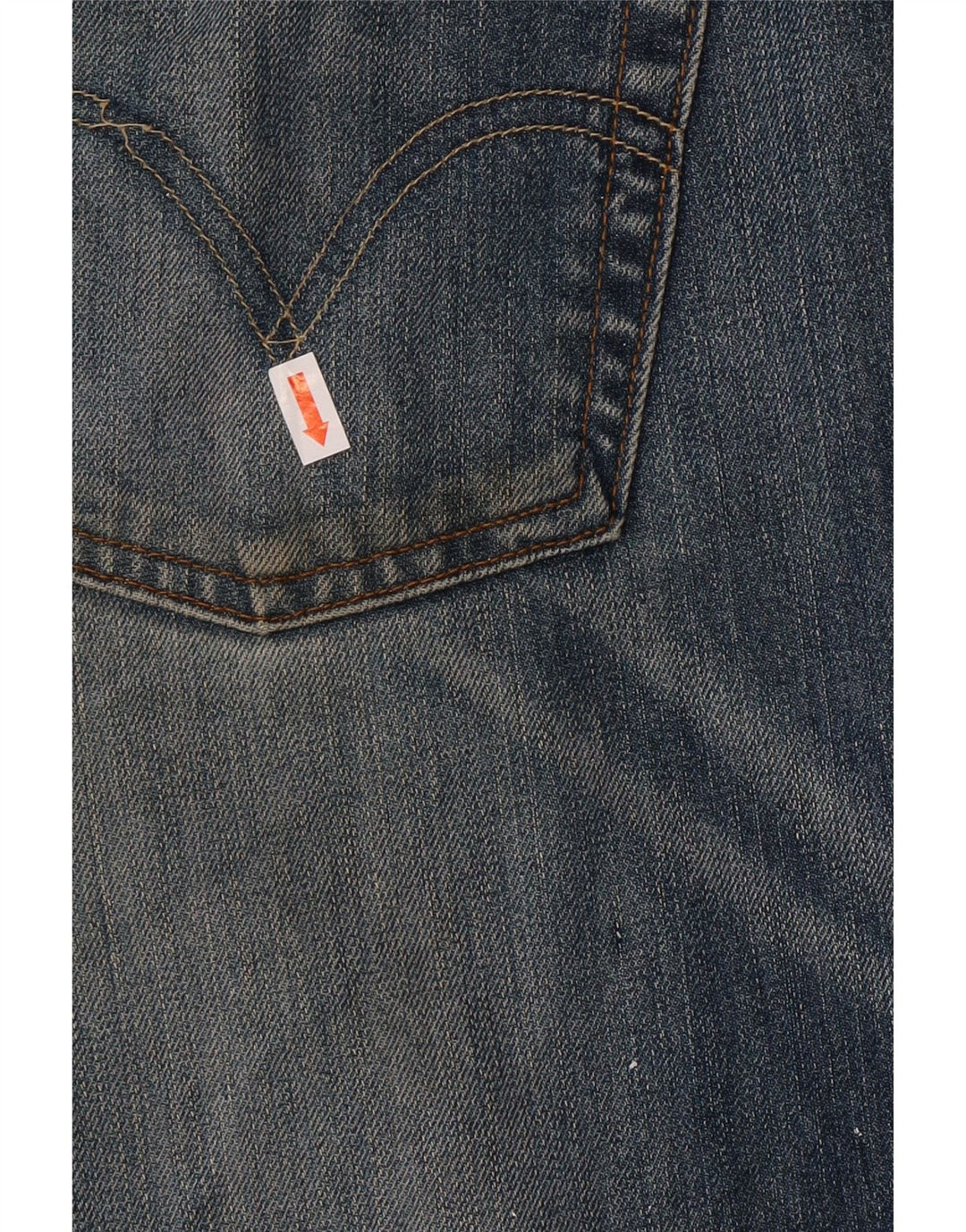 Blugi drepti pentru bărbați LEVI'S 506 W36 L34 Bumbac albastru