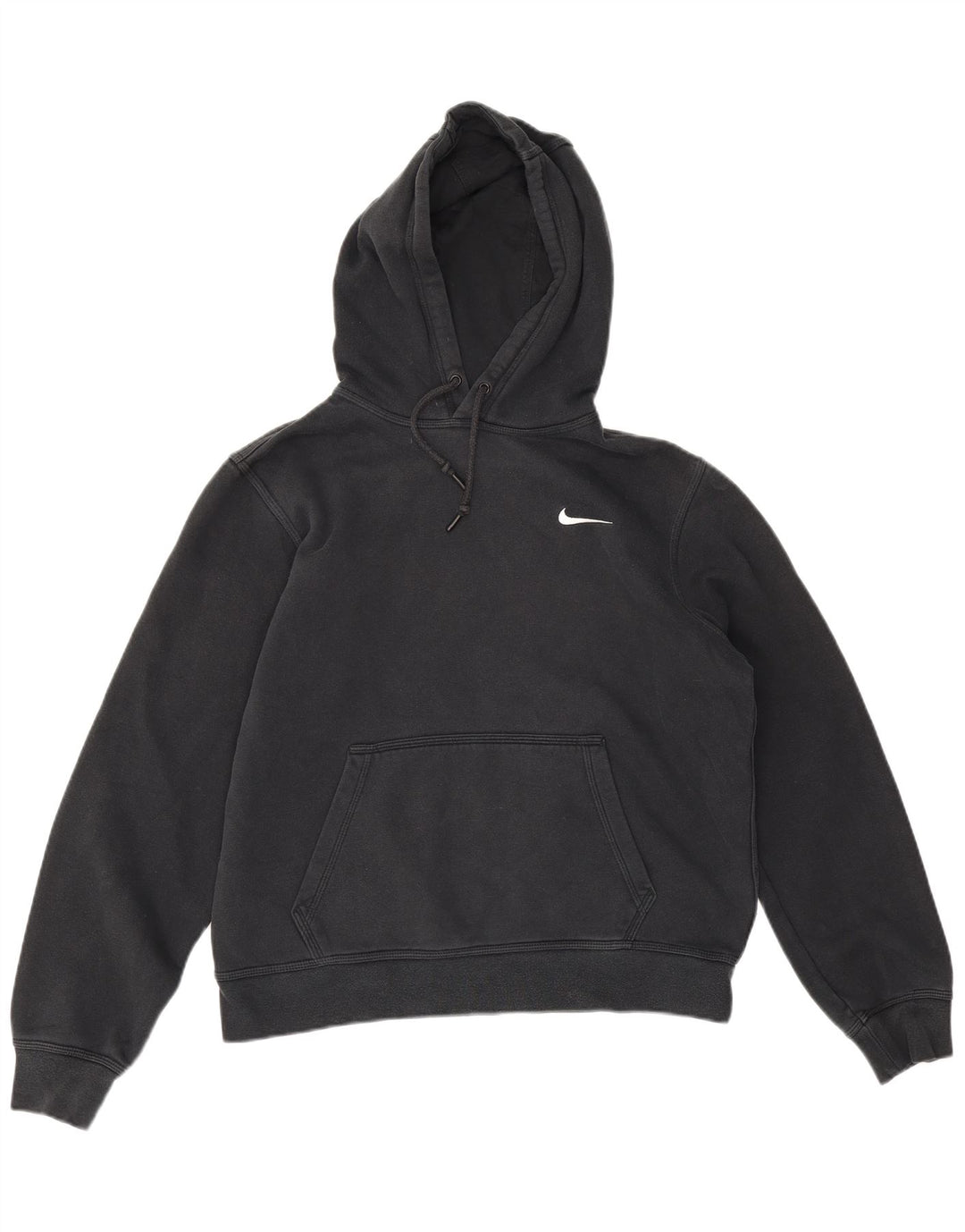 Pulover Nike pentru bărbați, bumbac mediu negru