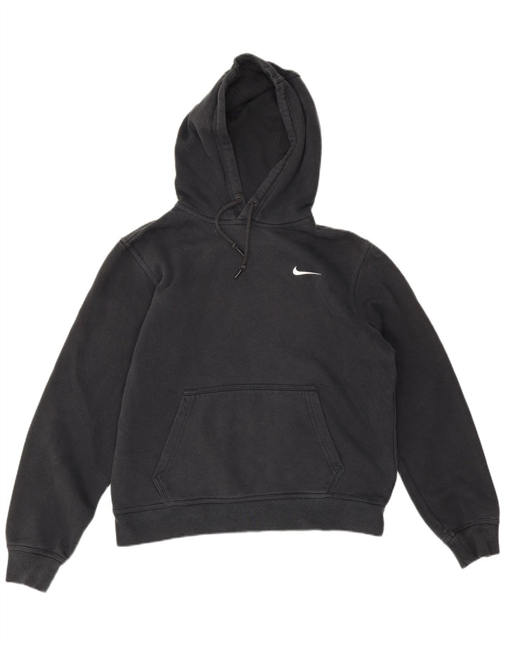 Pulover Nike pentru bărbați, bumbac mediu negru