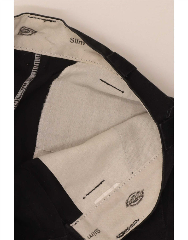 Pantaloni chino slim pentru bărbați Dickies W30 L29 negru