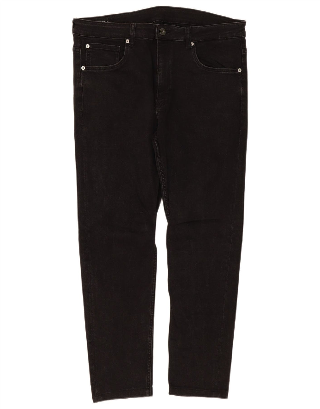 Blugi slim pentru bărbați Zara EU 46 XL W36 L28 Negri