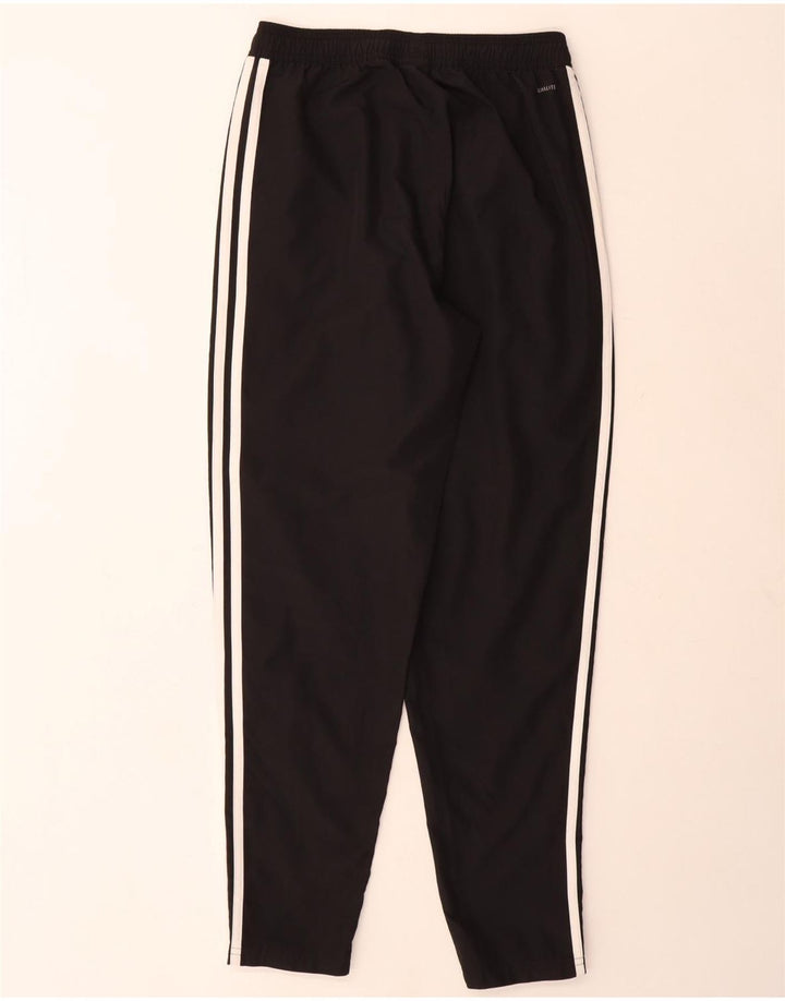 Pantaloni de trening Adidas Climalite Graphic pentru bărbați, poliester negru mic