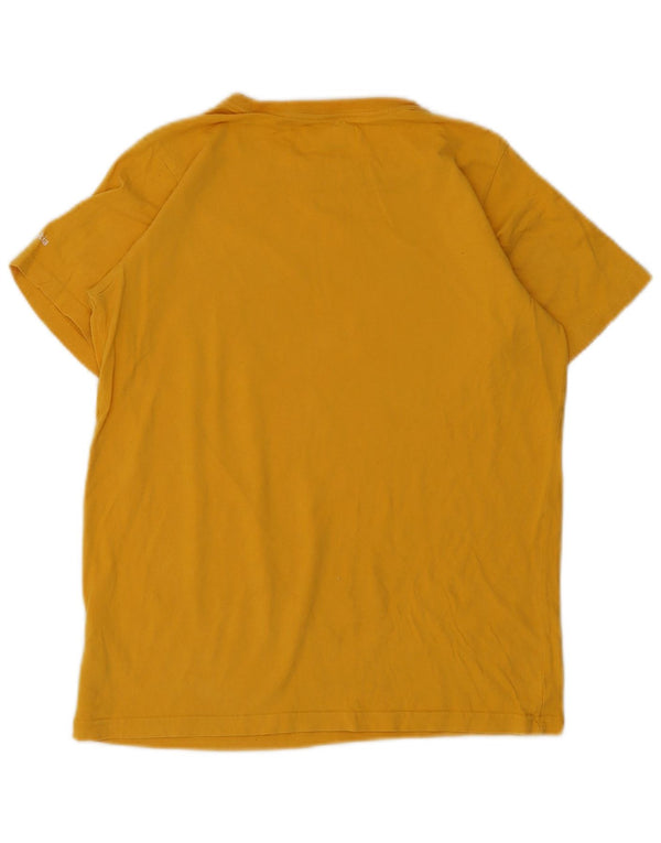 Tricou grafic Columbia pentru băieți Top 15-16 ani XL bumbac galben